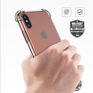 iPhone X 10 clear case transparent anti shock